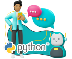 Умный чат-бот на Python - Школа программирования для детей, компьютерные курсы для школьников, начинающих и подростков - KIBERone г. Нефтекамск