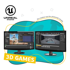 Unreal Engine 4. Игровой движок - КИБЕРшкола программирования для детей, компьютерные курсы для школьников, начинающих и подростков - KIBERone г. Нефтекамск