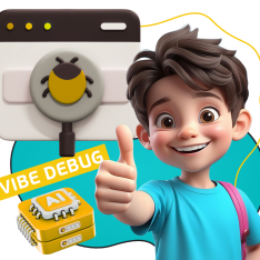 Тестирование & Vibe Debug. Охотники за багами - КИБЕРшкола программирования для детей, компьютерные курсы для школьников, начинающих и подростков - KIBERone г. Нефтекамск