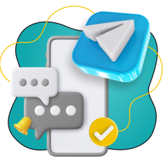 Создание Mini App для Telegram - КИБЕРшкола программирования для детей, компьютерные курсы для школьников, начинающих и подростков - KIBERone г. Нефтекамск