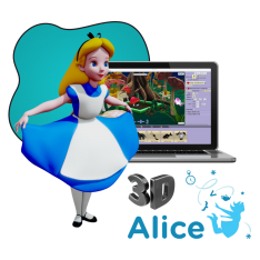 Alice 3d - КИБЕРшкола программирования для детей, компьютерные курсы для школьников, начинающих и подростков - KIBERone г. Нефтекамск