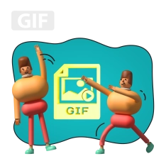 Gif-анимация - КИБЕРшкола программирования для детей, компьютерные курсы для школьников, начинающих и подростков - KIBERone г. Нефтекамск