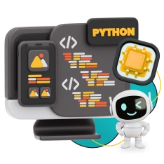 Мой первый сайт с мозгами: Python + AI - КИБЕРшкола программирования для детей, компьютерные курсы для школьников, начинающих и подростков - KIBERone г. Нефтекамск