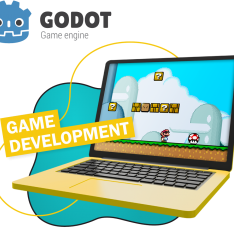 Godot.  Основа создания легендарных игр - КИБЕРшкола программирования для детей, компьютерные курсы для школьников, начинающих и подростков - KIBERone г. Нефтекамск