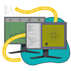 Исполнители чертежник и черепашка - КИБЕРшкола программирования для детей, компьютерные курсы для школьников, начинающих и подростков - KIBERone г. Нефтекамск