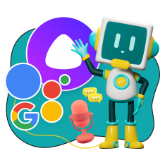 Голосовой помощник Алиса - КИБЕРшкола программирования для детей, компьютерные курсы для школьников, начинающих и подростков - KIBERone г. Нефтекамск