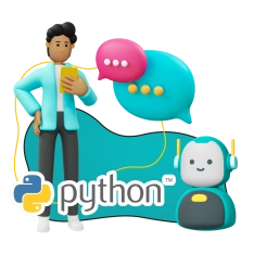 Умный чат-бот на Python на Telegram - КИБЕРшкола программирования для детей, компьютерные курсы для школьников, начинающих и подростков - KIBERone г. Нефтекамск